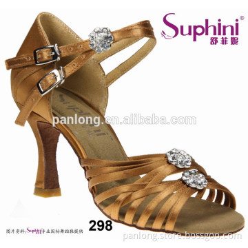 Factory Suphini Crystal Salsa Ballroom Latin Dance Shoe